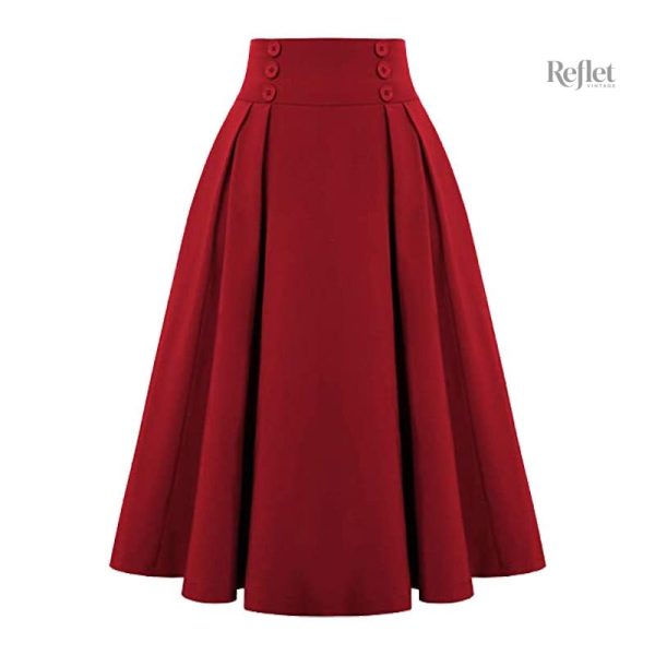 Jupe longue pour un look années 50 chic
