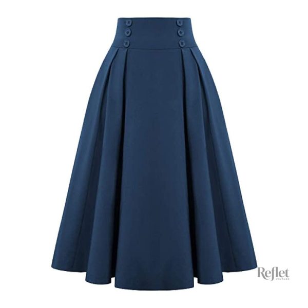 Jupe rétro évasée, parfaite pour toutes occasions