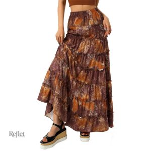 Mode femme : jupe longue vintage