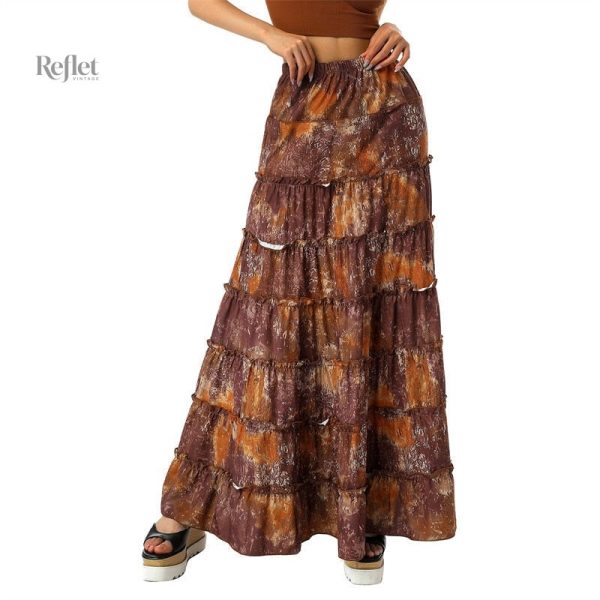 Jupe à taille haute années 60
