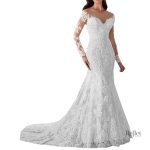 Robe de mariée princesse longue et élégante