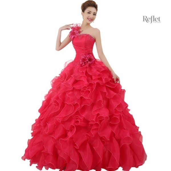 longue-robe-de-princesse-femme-1-1 Robe de princesse longue pour femme élégante