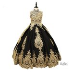 Robe de princesse longue pour femme