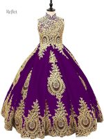 Robe élégante style princesse pour femme