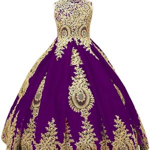 Robe élégante style princesse pour femme