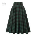 Jupe à carreaux, incontournable du style rétro