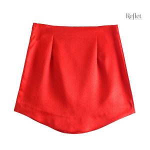 Jupe vintage années 80 avec motifs colorés