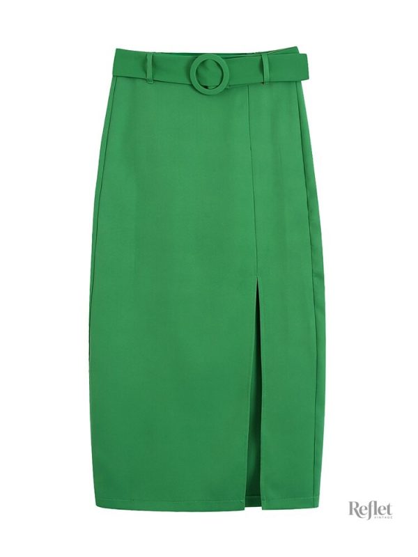 Jupe années 70 au style féminin et vintage