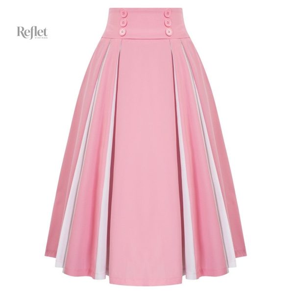 look-jupe-annee-50-1 Jupe style années 50 pour un look rétro élégant