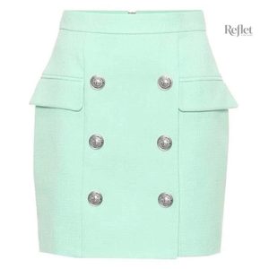 Jupe vintage années 60 à motif coloré