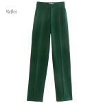 Pantalon vintage femme à élastique confortable