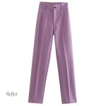 Pantalon vintage femme élégant et tendance - vue 4