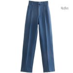 Pantalon flottant vintage pour un look féminin