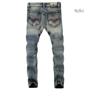 Style décontracté homme en jean vintage élégant