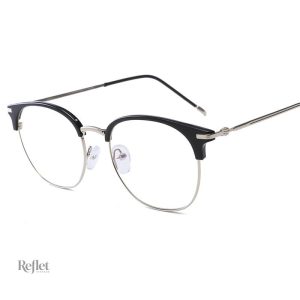 Lunette anti-bleu vintage pour une protection élégante