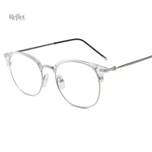 Lunette vintage anti-bleu avec style intemporel