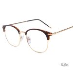Mode rétro de lunettes de soleil anti-bleu protectrices