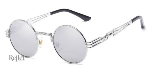 Lunette de soleil féminine au style rétro