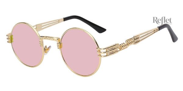 Lunette avec design vintage pour homme