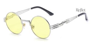 Lunette de soleil rétro pour homme