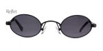 Lunettes de soleil vintage au style ovale distinctif