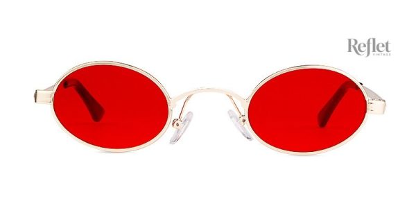 Lunettes de soleil rétro ovales pour un look unique
