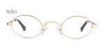 Accessoire vintage : lunettes ovales élégantes