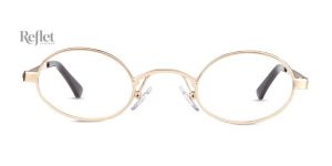 Accessoire vintage : lunettes ovales élégantes