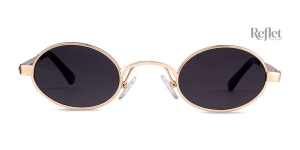 Lunettes de soleil chic au design ovale