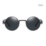 Lunettes vintage homme style rond