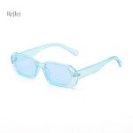 Monture rouge élégante de lunettes rétro