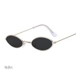 Lunettes de soleil ovales vintage