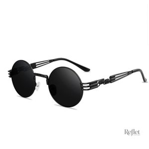 Lunettes de soleil rondes vintage femme