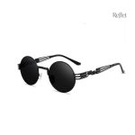 Verres ronds stylés pour look rétro