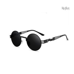 Verres ronds stylés pour look rétro