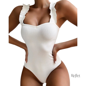 Unisexe maillot de bain 1 pièce rétro pour tous les styles