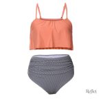 Maillot de bain vintage 2 pièces pour la plage
