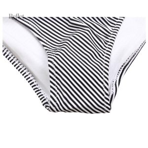 Ensemble de maillot de bain féminin au style rétro