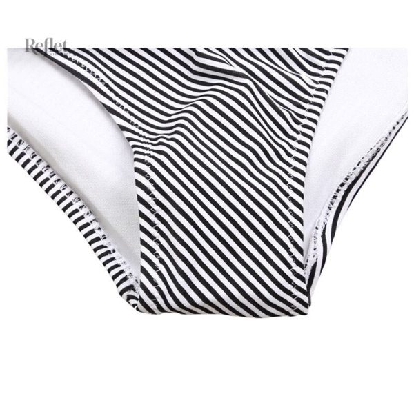 Ensemble de maillot de bain féminin au style rétro