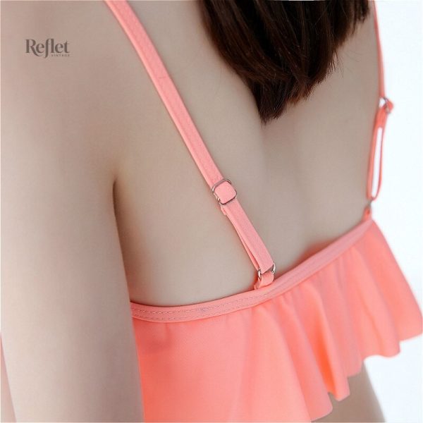 Maillot de bain deux pièces au design vintage