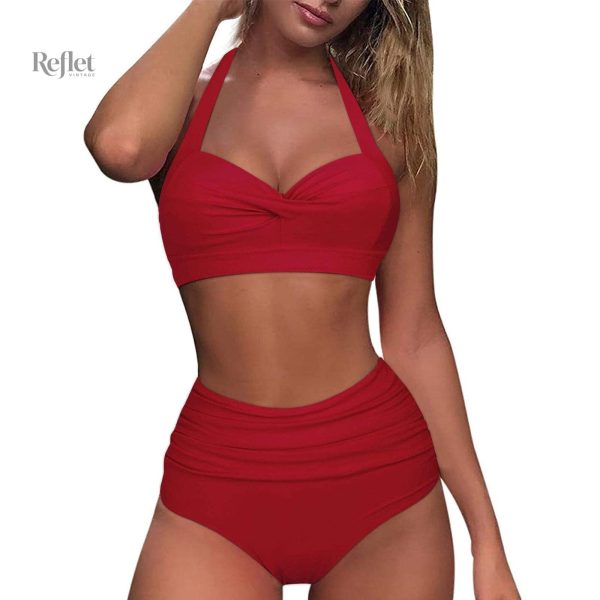 Ensemble de bain rétro à la mode