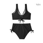 Bandeau et slip rouge style rétro
