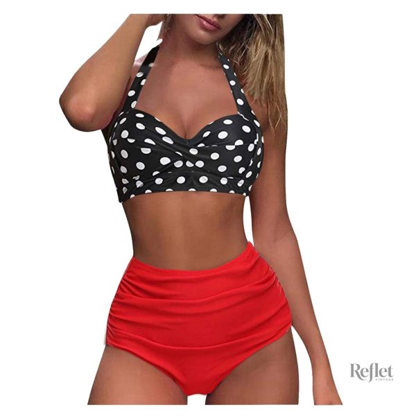 Maillot de bain à motif floral chic