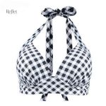 Maillot de bain taille haute vintage avec coloris tendance