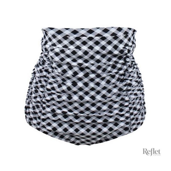 Maillot de bain rétro taille haute pour femme