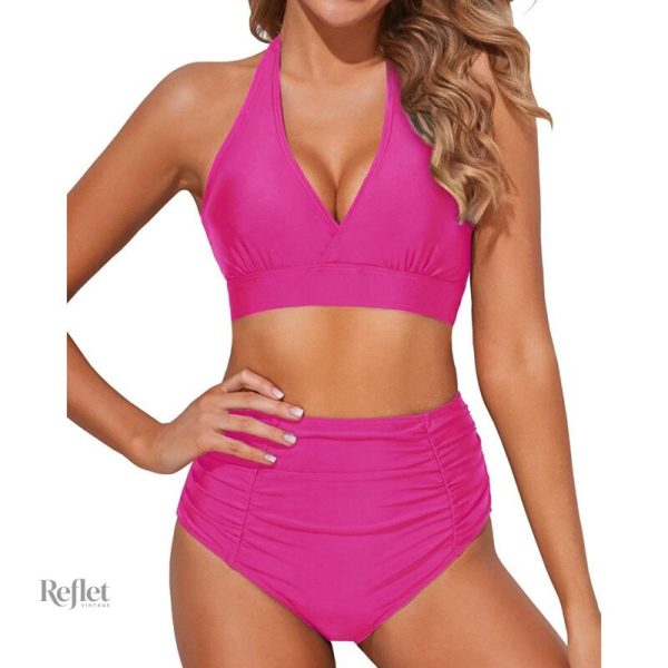 Maillot de bain chic unisexe bleu