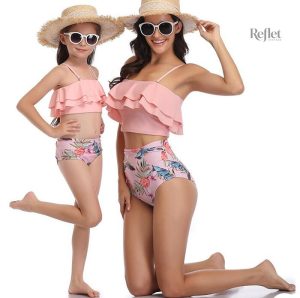 Culotte de maillot de bain femme au style rétro