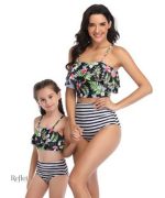 Culotte de bain féminine inspirée des années rétro