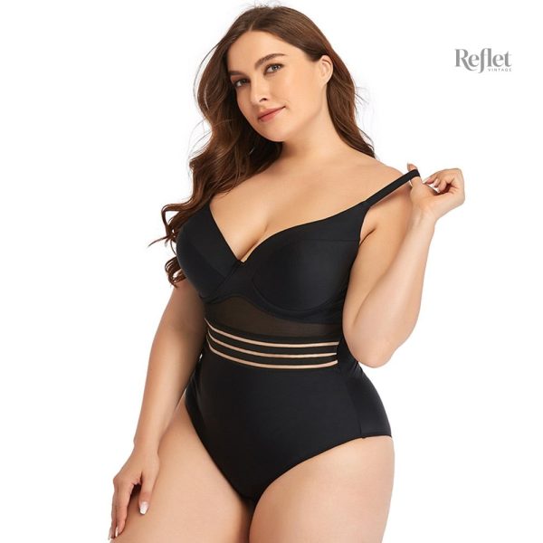 Costume de bain femme motif vintage