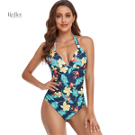 Maillot une pièce féminin au style vintage intemporel